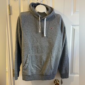Hollister Gray Cotton Hoodie